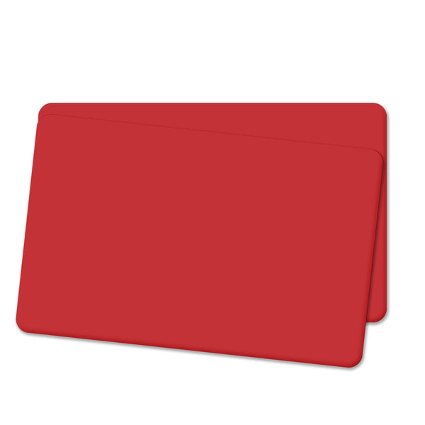 Cards .76mm PVC Red CR80 - (500 Pack)