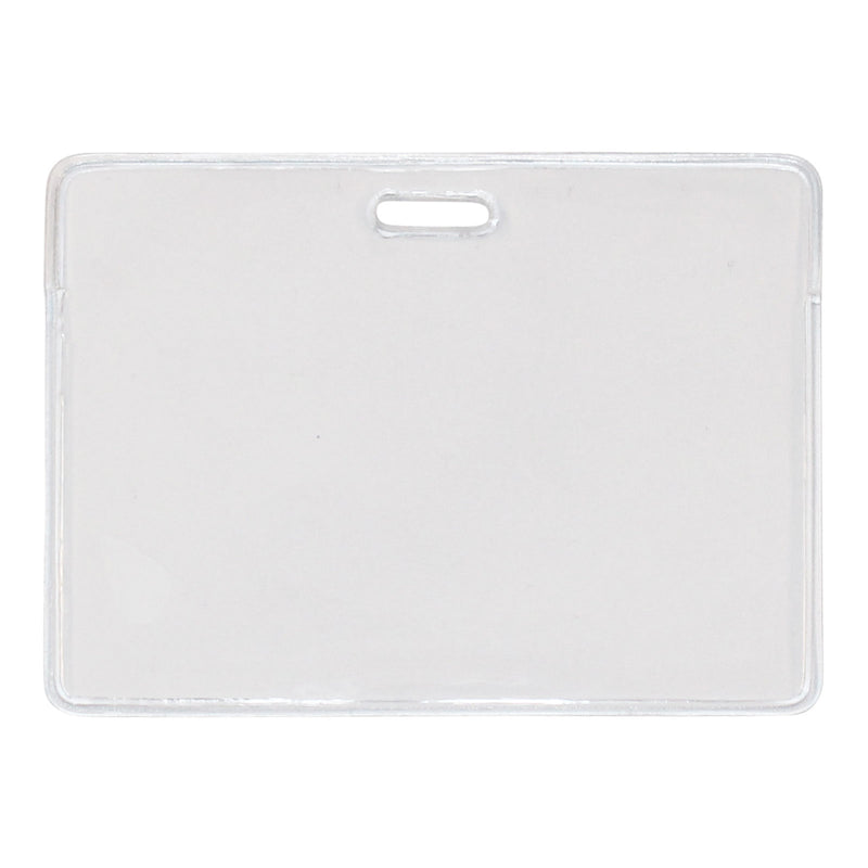Card Holder Landscape Soft Clear Durable - (100 Pack)