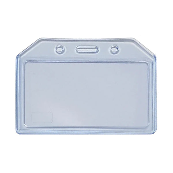 Card Holder Landscape Soft Clear Clamshell - (100 Pack)