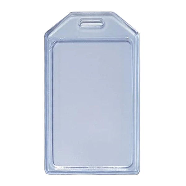 Card Holder Portrait Soft Clear Clamshell - (100 Pack)