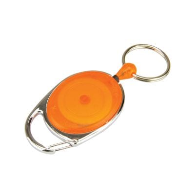 ID Reel Orange & Keyring - (100 Pack)