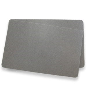 Cards 1.00mm PVC Silver CR80 - (250 Pack)