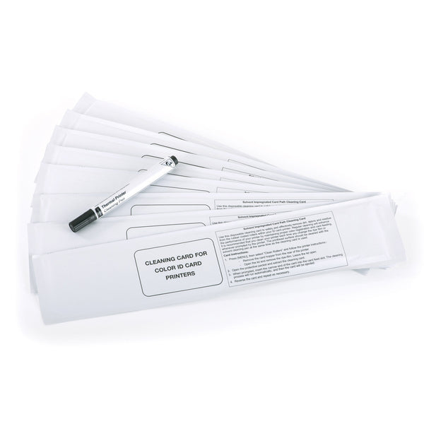 Magicard Cleaning Card Kit -10 Cards & 1Pen