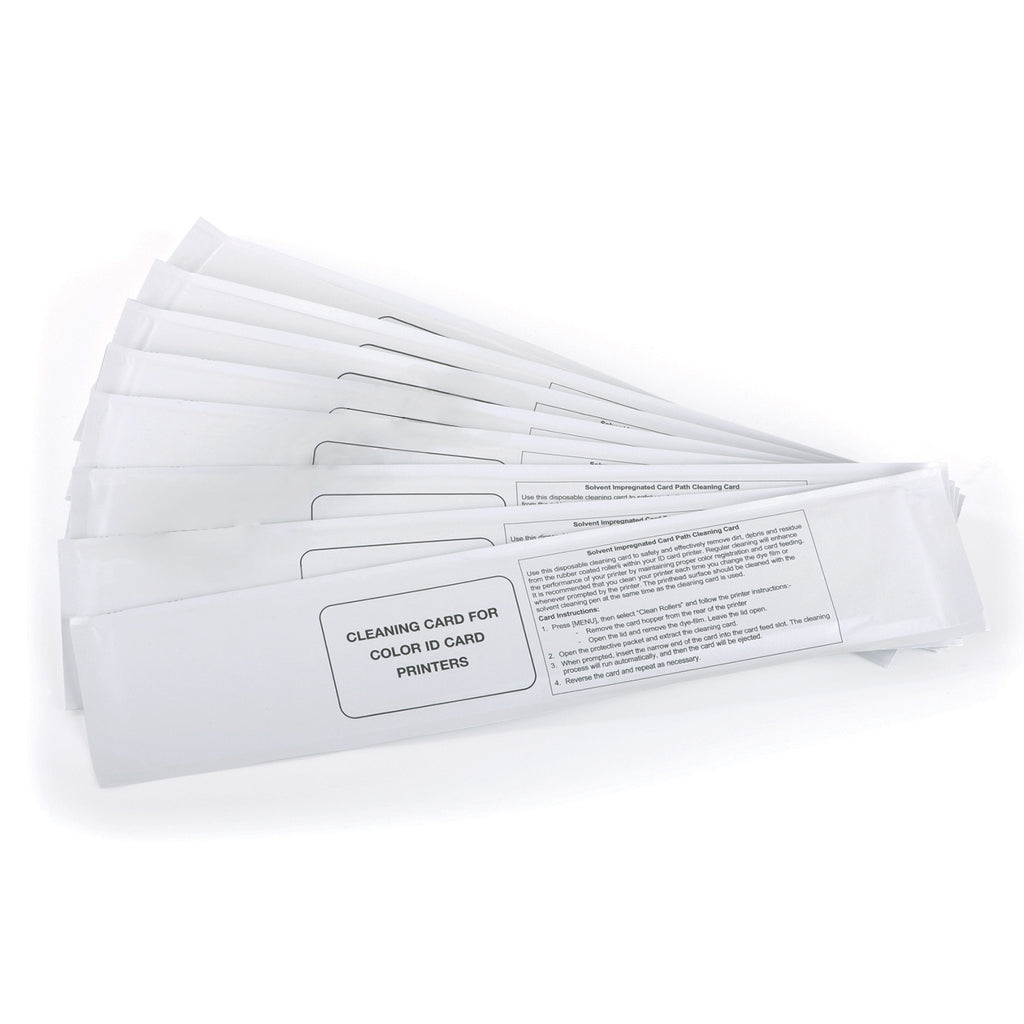 Ppc Card PPC CLEANING CARD ID1000/2300/3000/3300/4000 (10 Pack)