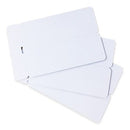 Cards .76mm PVC Double Name Badges CR80 - (500 Pack)