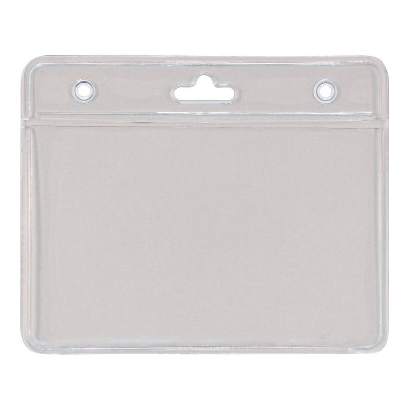 Card Holder Landscape Soft Clear - (100 Pack)