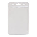 Card Holder Portrait Soft Clear - (100 Pack)