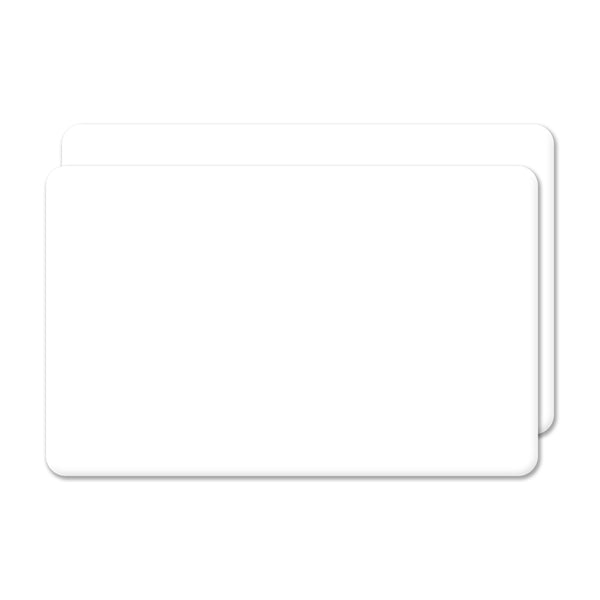 Cards 1.3mm PVC White Cards CR80 - (250 Pack)